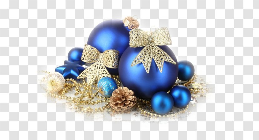 Christmas Ornament Decoration Tree Blue - Gift Transparent PNG