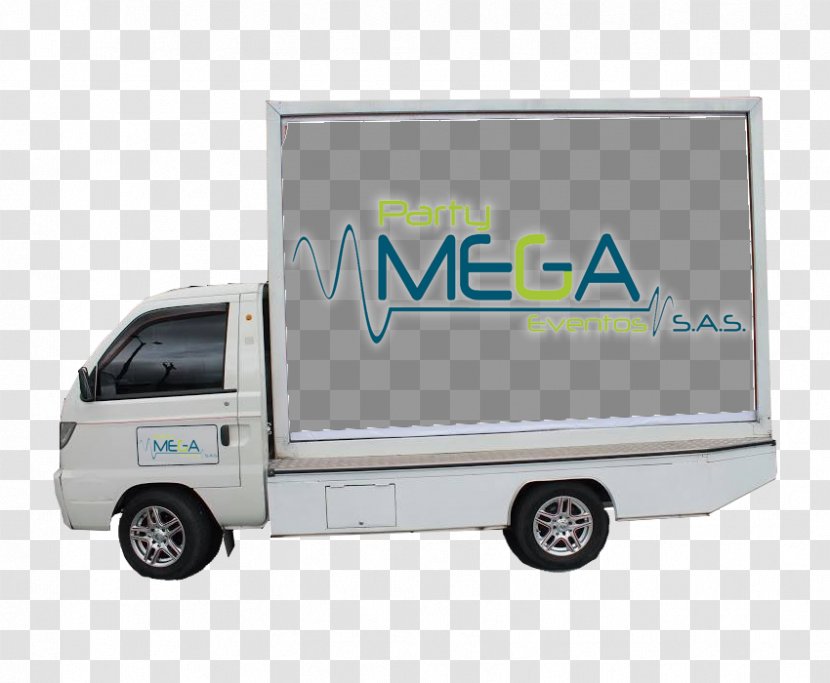 Party Mega Eventos Advertising Cart Compact Van - Car Transparent PNG