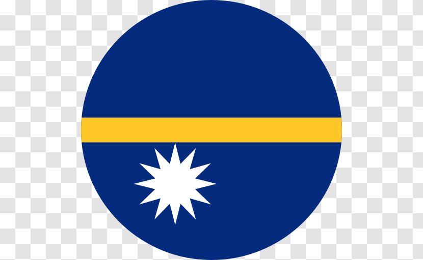 Nauru Flag Transparent Clipart. - Logo - Of Transparent PNG