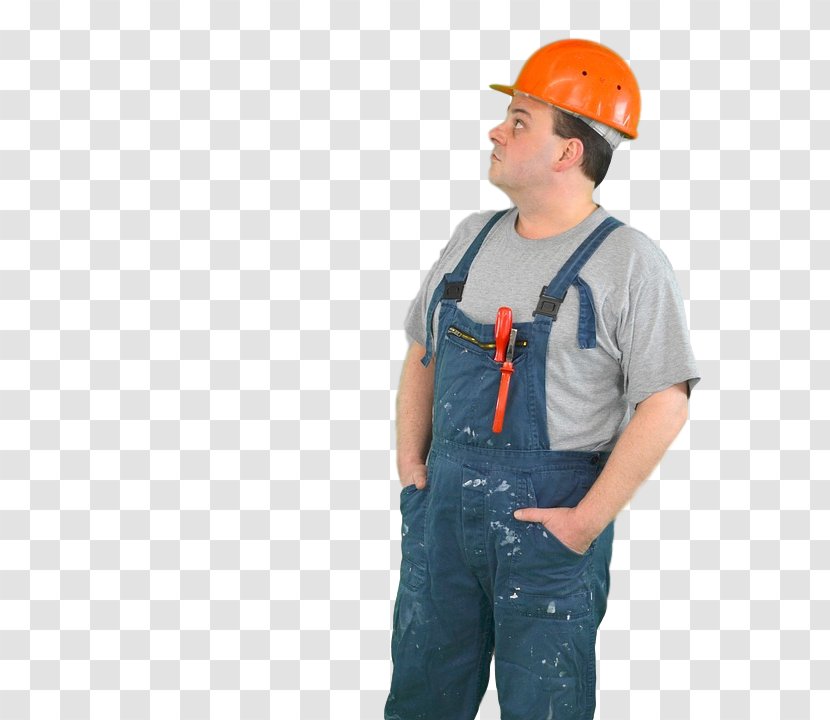 Construction Worker Engineering Building House - Laborer - Business Transparent PNG