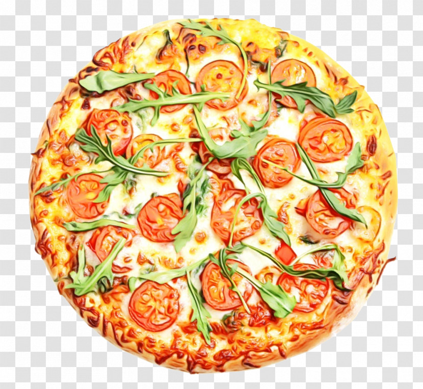 Pizza Margherita Transparent PNG