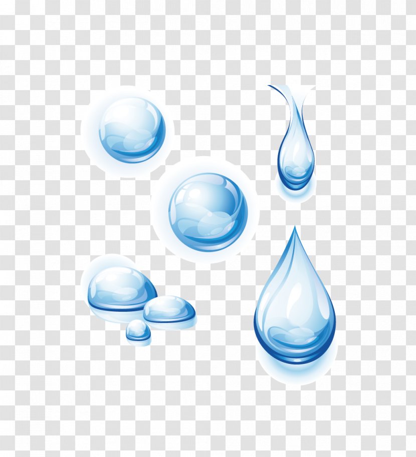 Drop Adobe Illustrator Clip Art - Water - Vector Drops Transparent PNG