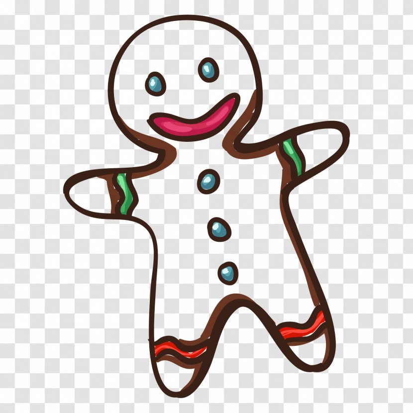 Gingerbread Man Vector Graphics Christmas Day Download Pixel - Area Transparent PNG