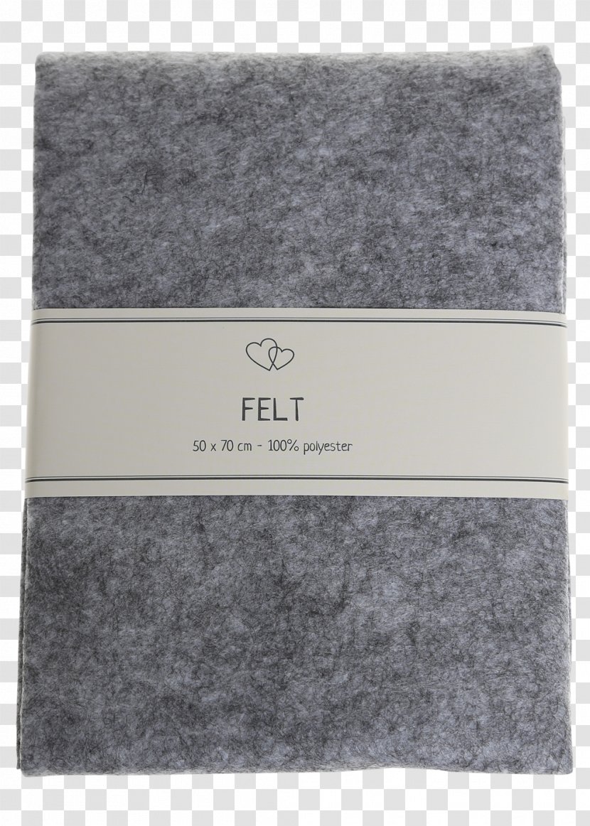 Felt Wool Polyester Product Hobbii.dk - Plastic - Light Grey Transparent PNG