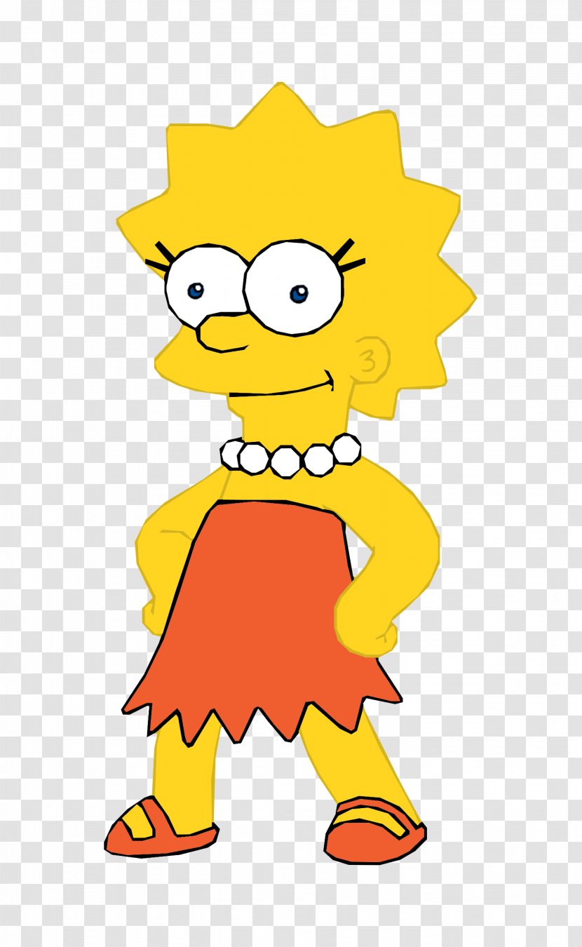 Lisa Simpson Bart Homer Maggie Marge - Smile - Simpsons Transparent PNG