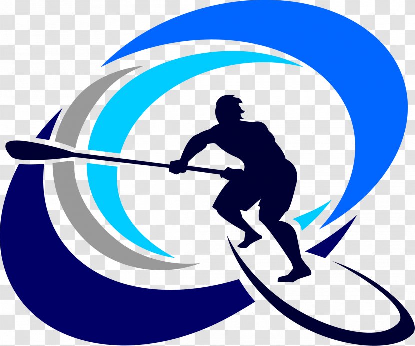 Standup Paddleboarding Waikiki Surfing Sticker - Artwork - Paddle Transparent PNG