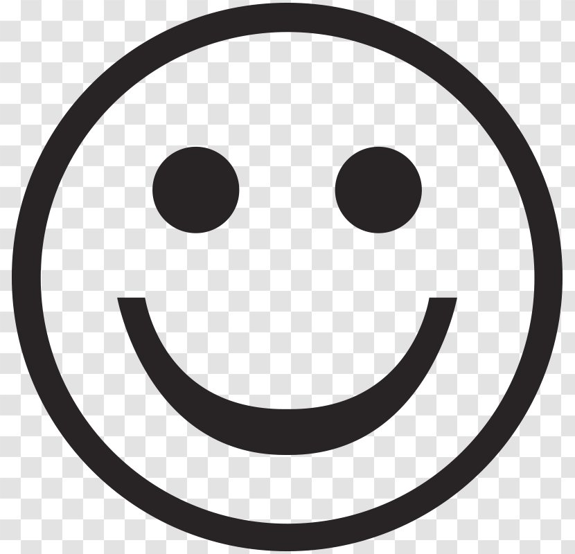 Smiley Emoticon Text E-commerce Black And White Transparent PNG
