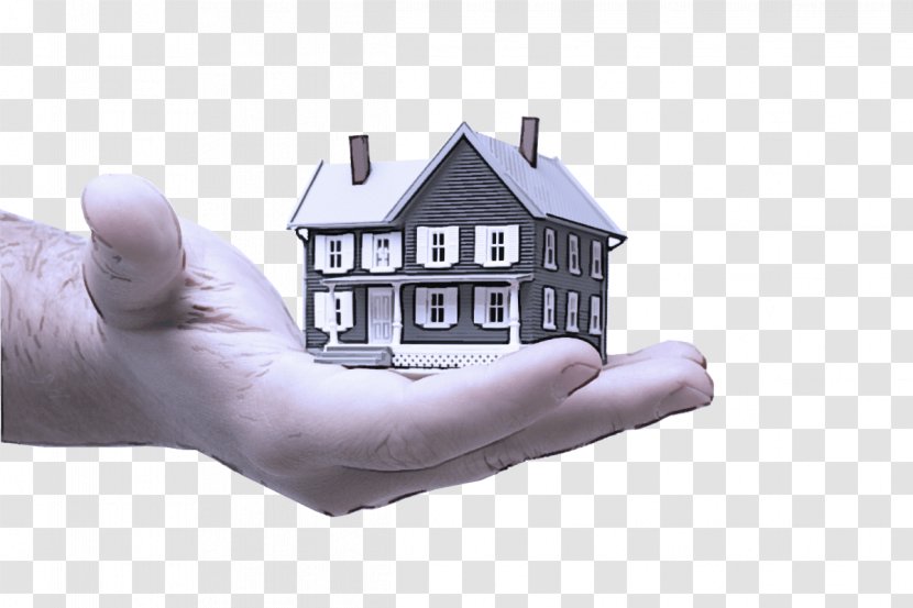 Property Real Estate Hand House Finger - Thumb Gesture Transparent PNG