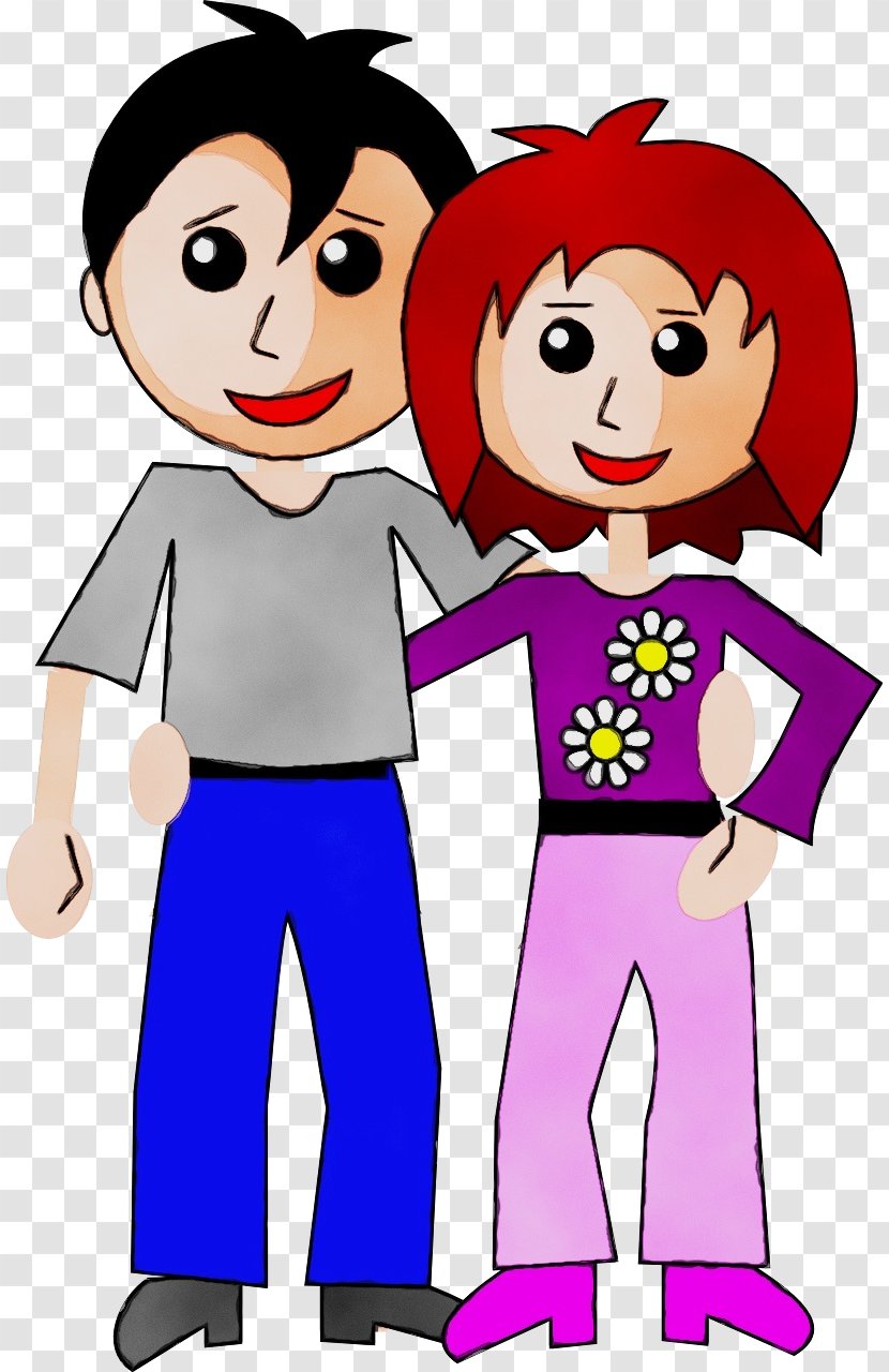 Couple People - Gesture - Style Transparent PNG