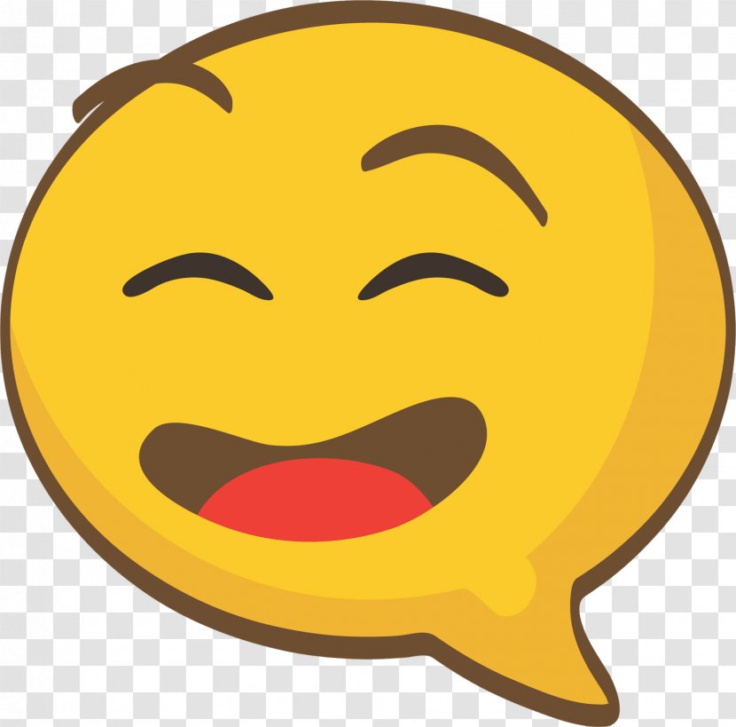 Smiley Speech Balloon Download Image Macro - Emoji Transparent PNG