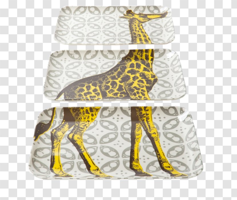All About Giraffes Tray Plate Tableware - Ceramic - Giraffe Transparent PNG