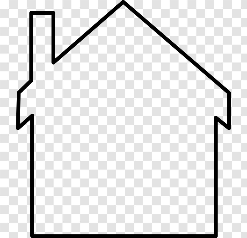 House Building Drawing Clip Art - Silhouette Transparent PNG
