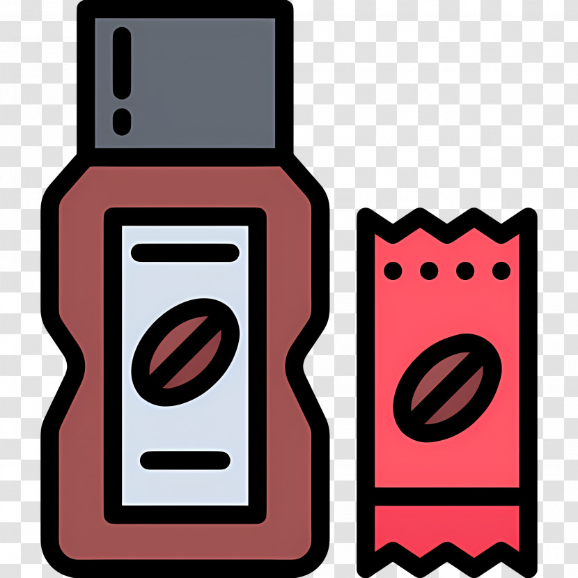 Coffee Jar - Coffee Jar And Packet Illustration Transparent PNG