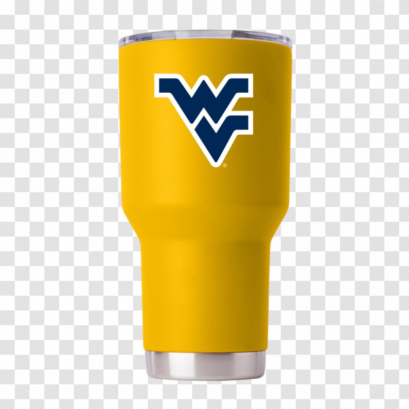 West Virginia University Beer Glasses Pint Glass Mountaineers - National Collegiate Athletic Association Transparent PNG