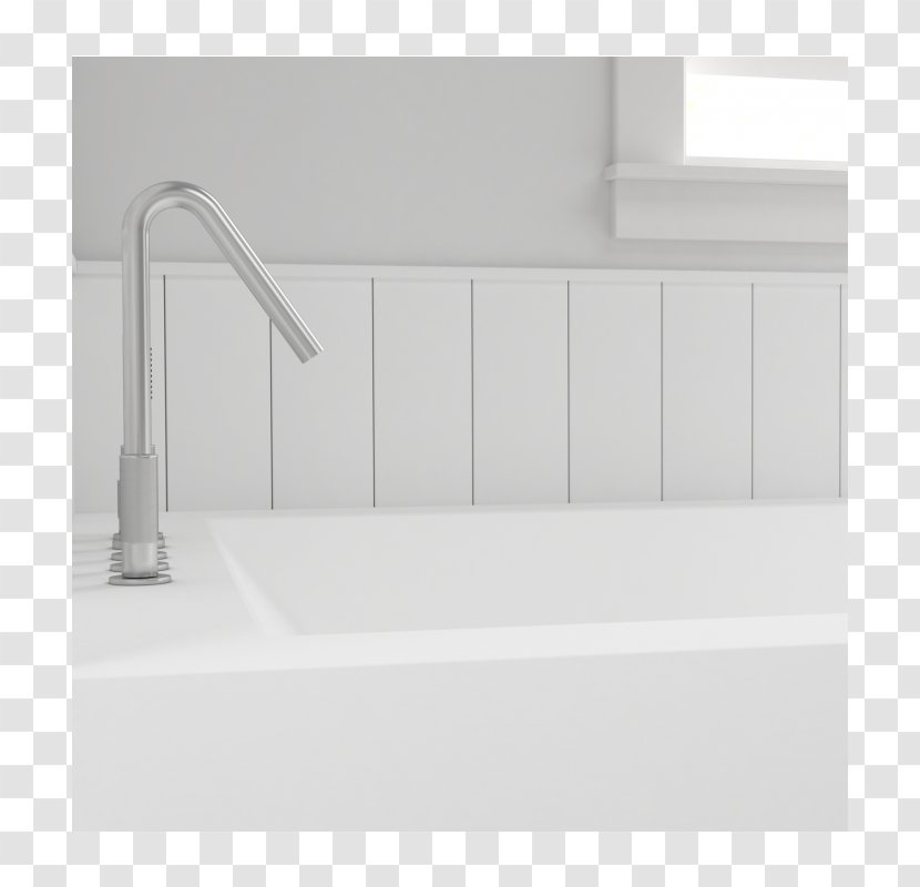 Rectangle Bathroom Sink - Tap - Angle Transparent PNG