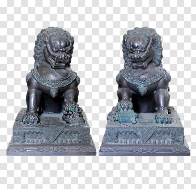 Lion Bronze Download - Statue Transparent PNG