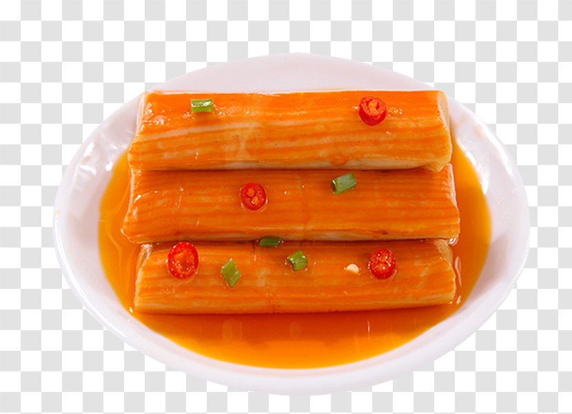 Crab Stick Meat Snack Seafood - Pickled Spicy Sticks Transparent PNG