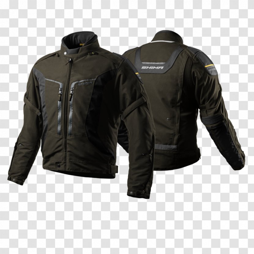 Leather Jacket Giubbotto Motorcycle Riding Gear Longewala Transparent PNG