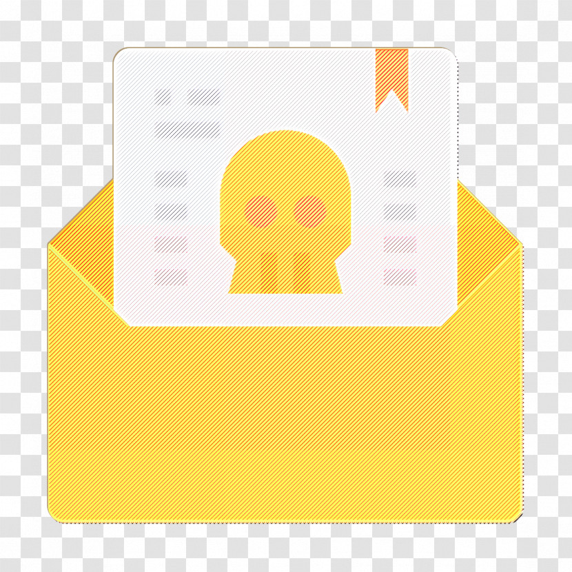 Mail Icon Crime Icon Threat Icon Transparent PNG