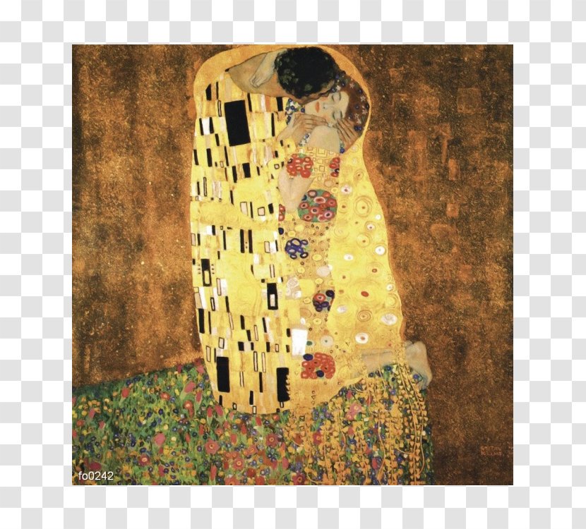 The Kiss Belvedere Vienna Secession Building Painting Transparent PNG