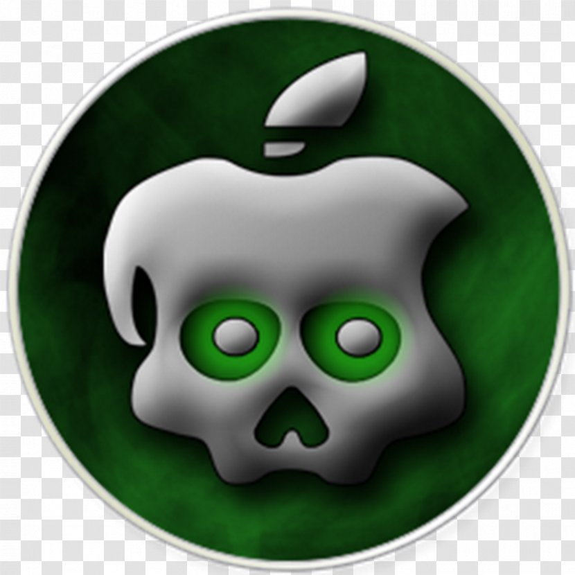IPhone 4S IPod Touch IOS Jailbreaking Greenpois0n - Skull - BALAJI Transparent PNG