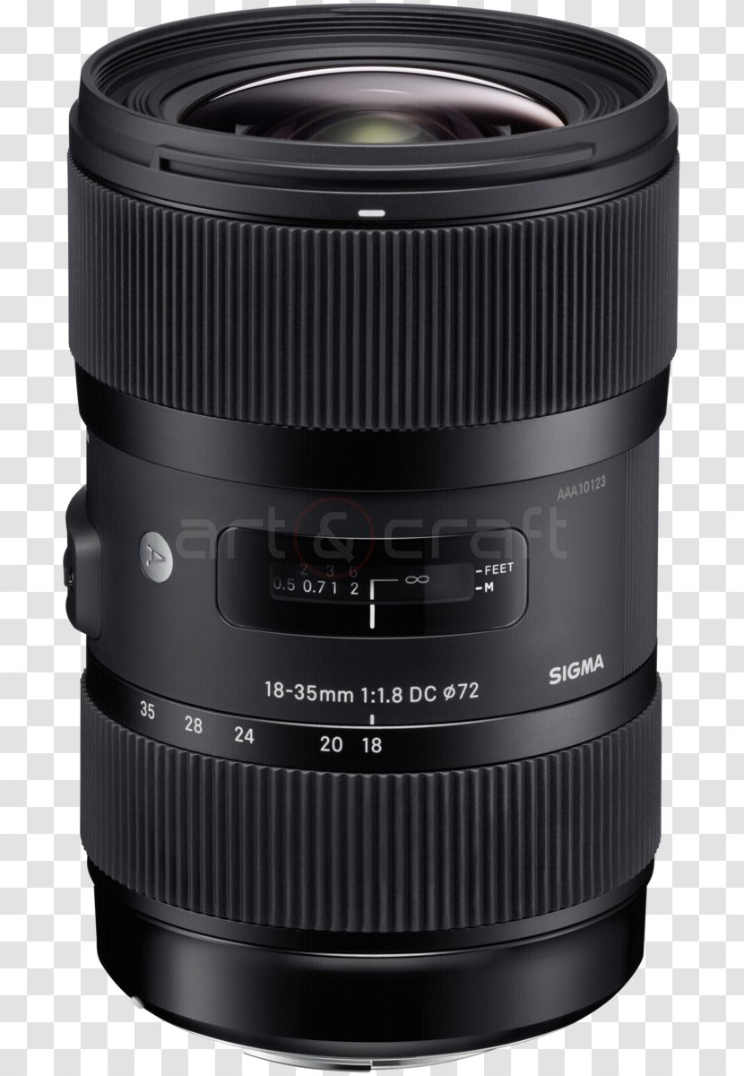 Sigma 18-35mm F/1.8 DC HSM A Canon EF Lens Mount 18 - Teleconverter - 35mm Camera 30mm F/1.4 EX LensCamera Transparent PNG
