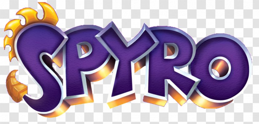 The Legend Of Spyro: Darkest Hour Logo Illustration Font Brand - Purple - Crash Twinsanity Transparent PNG