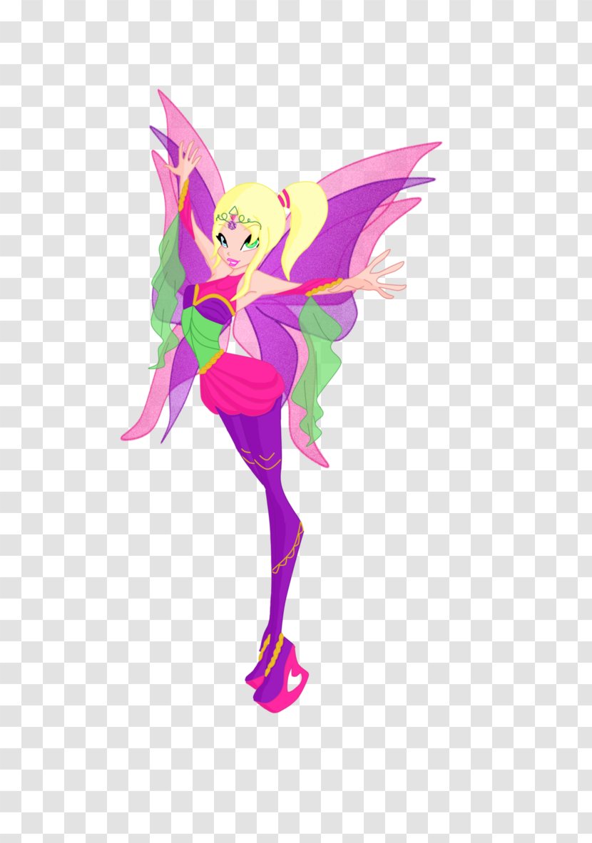 Fairy Cartoon Figurine Pink M - Fictional Character Transparent PNG