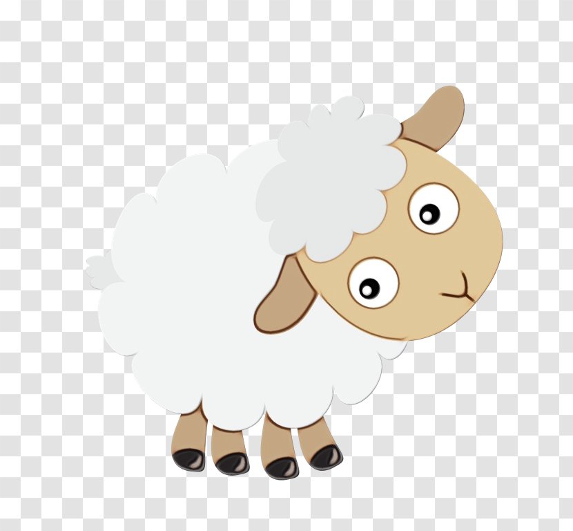 Cartoon Sheep Nose Clip Art - Snout - Goats Goatantelope Transparent PNG