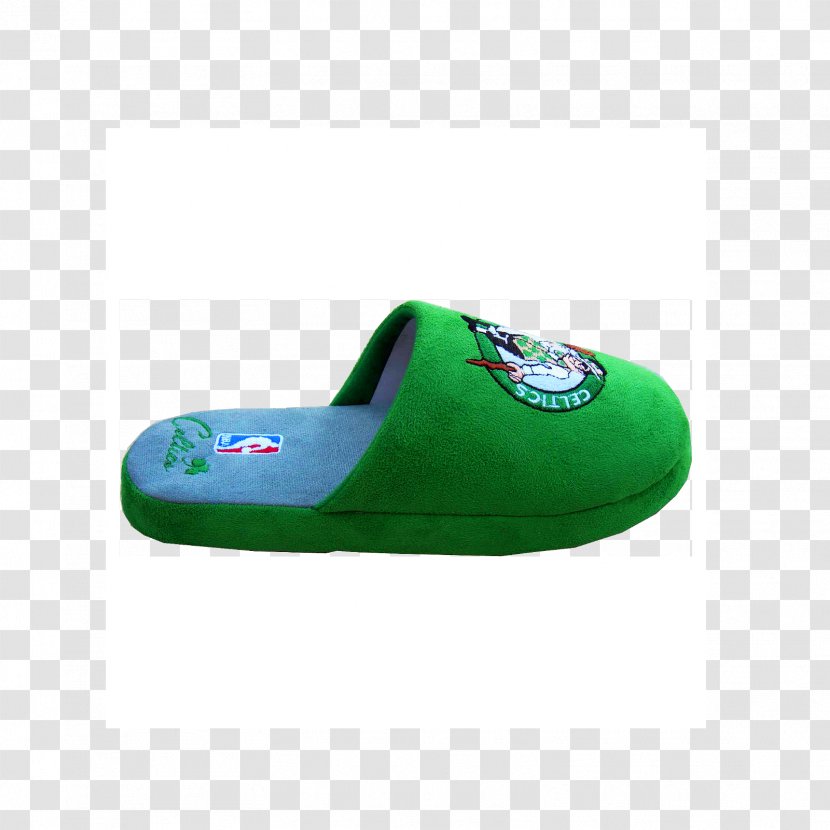 Slipper Green Shoe - Aqua - Design Transparent PNG