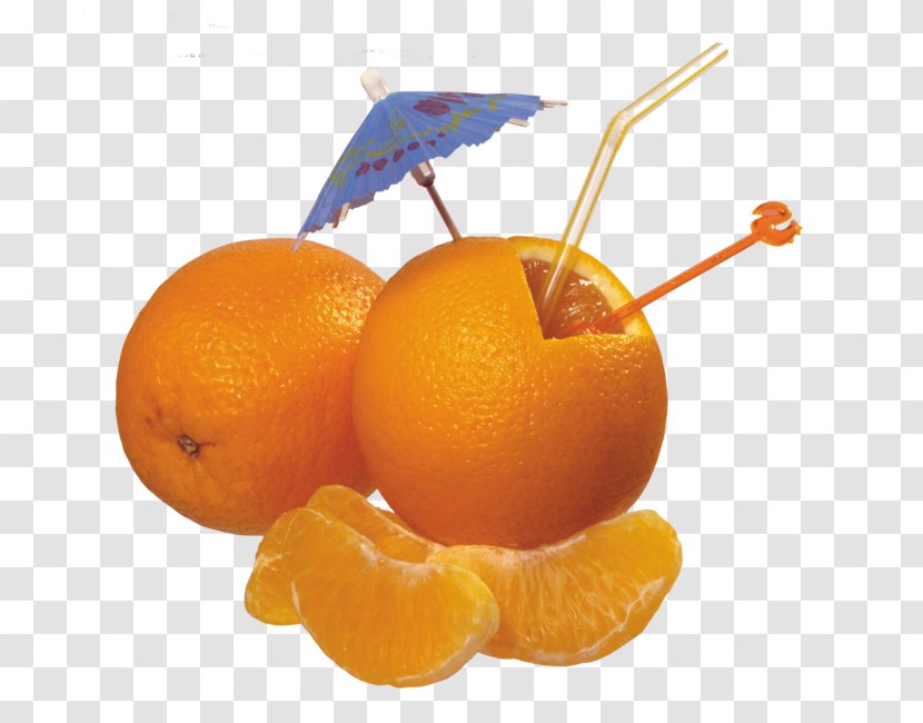 Mandarin Orange Juice Cocktail - Drink Transparent PNG
