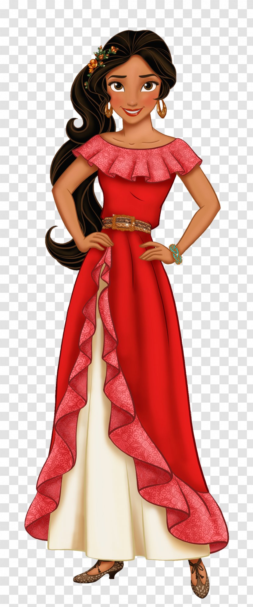 Elena Of Avalor Disney Princess Channel The Walt Company Costume - Jasmine Transparent PNG