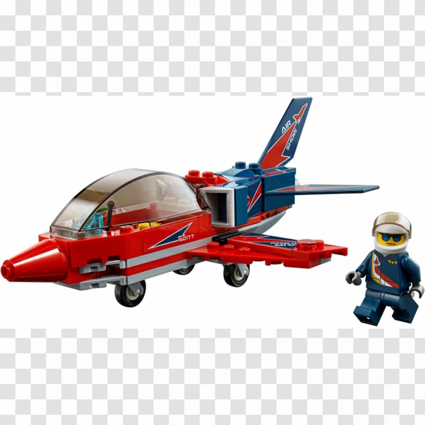 LEGO 60177 City Airshow Jet Lego Toy Hamleys - Aircraft - Canada Transparent PNG