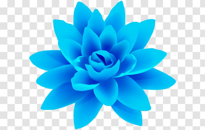 Blue Flower Clip Art Image - Artificial - Flowering Bonsai Transparent PNG