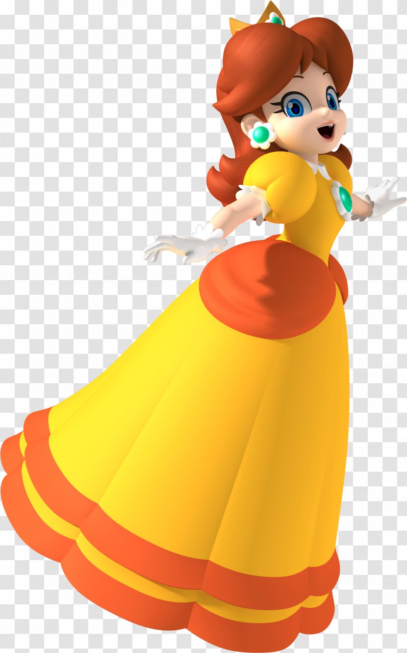 Super Mario Land Bros. Princess Daisy Peach - Video Game - Cliparts Transparent PNG