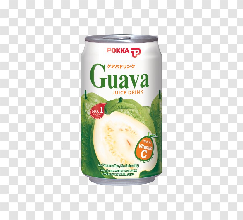 Juice Tea Drink Guava Pokka - Peach - Soursop Transparent PNG