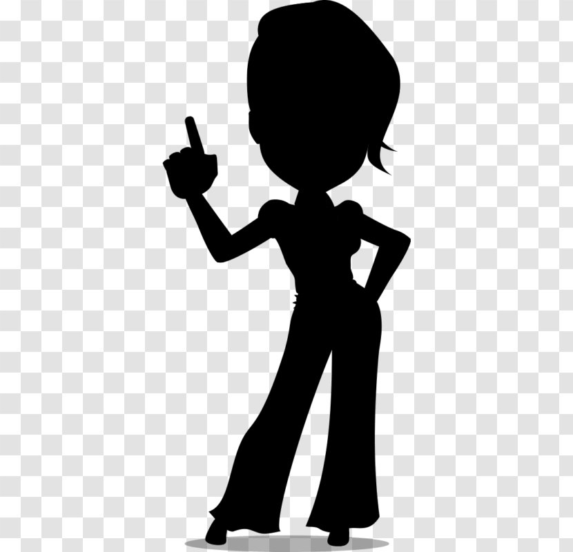 Silhouette Stock Photography Image Finger Gun - Cartoon - Drawing Transparent PNG