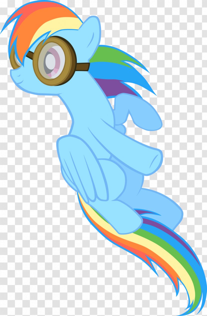 Rainbow Dash Clip Art Illustration Character - Avery Background Transparent PNG