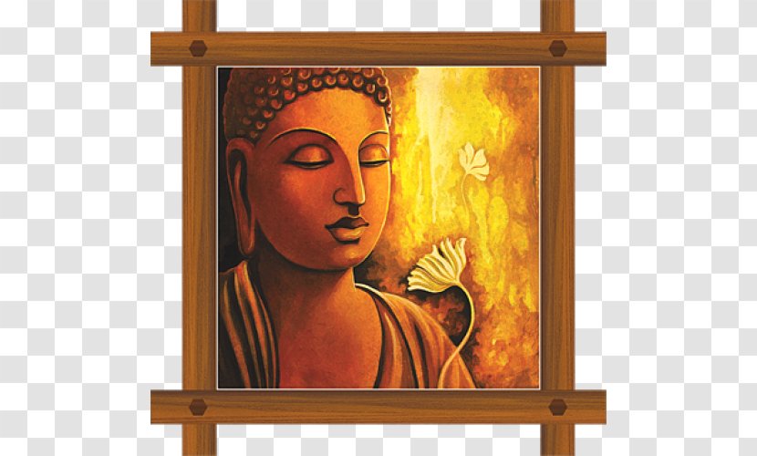 Gautama Buddha The Painting Buddhist Art Buddhism - Modern Transparent PNG