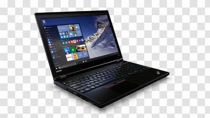 Laptop Intel Lenovo ThinkPad P50 Transparent PNG