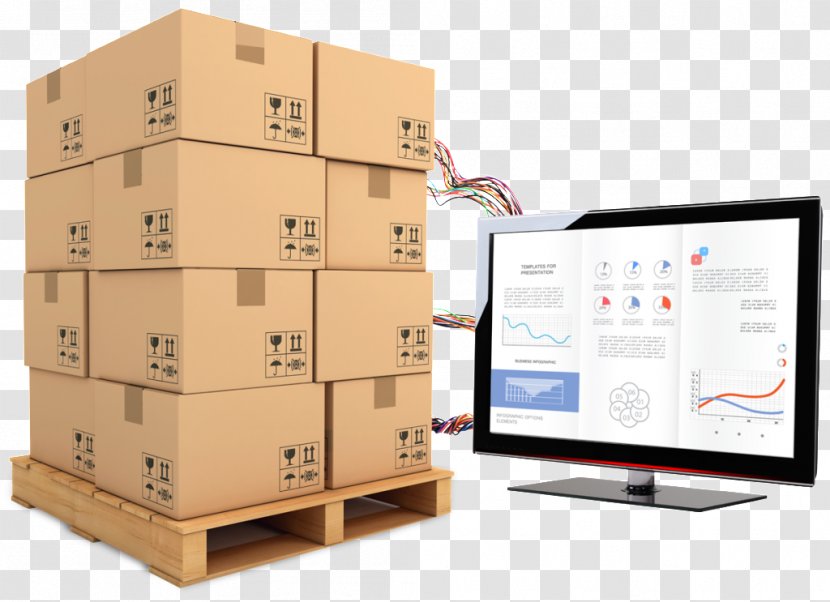 Pallet Cardboard Box Advertising Packaging And Labeling - Stock Photography Transparent PNG