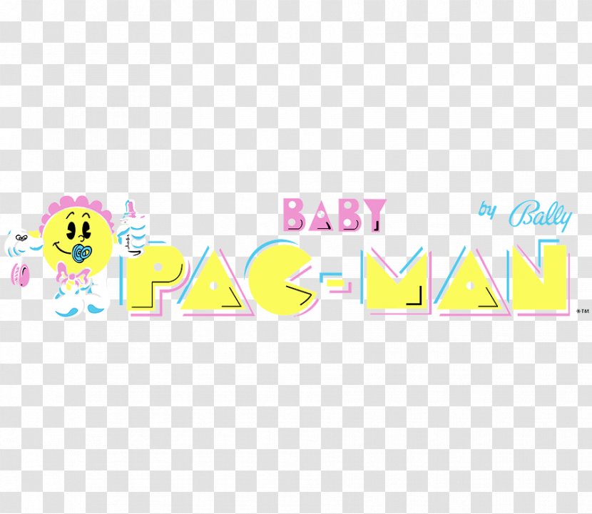 Baby Pac-Man Jr. Ms. 256 - Text - Pac Man Transparent PNG