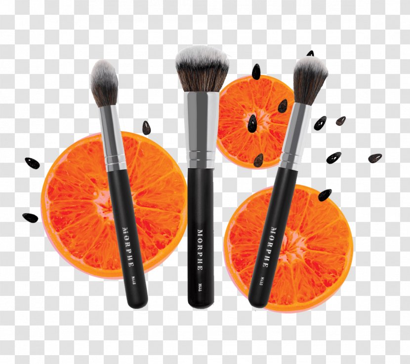 Make-Up Brushes Morphe Cosmetics Beauty - World - Orange Transparent PNG