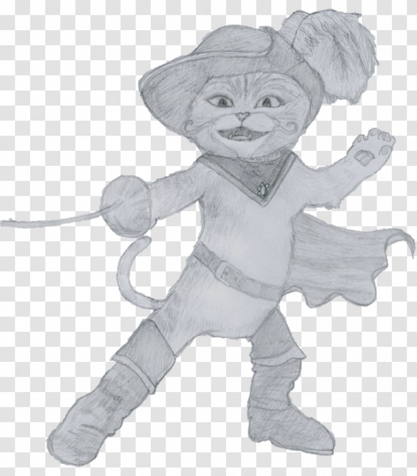Vertebrate Drawing Art Mammal - Puss In Boots Transparent PNG