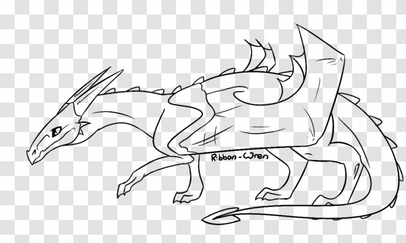 Line Art Drawing /m/02csf Carnivora - Fictional Character - Wren Transparent PNG