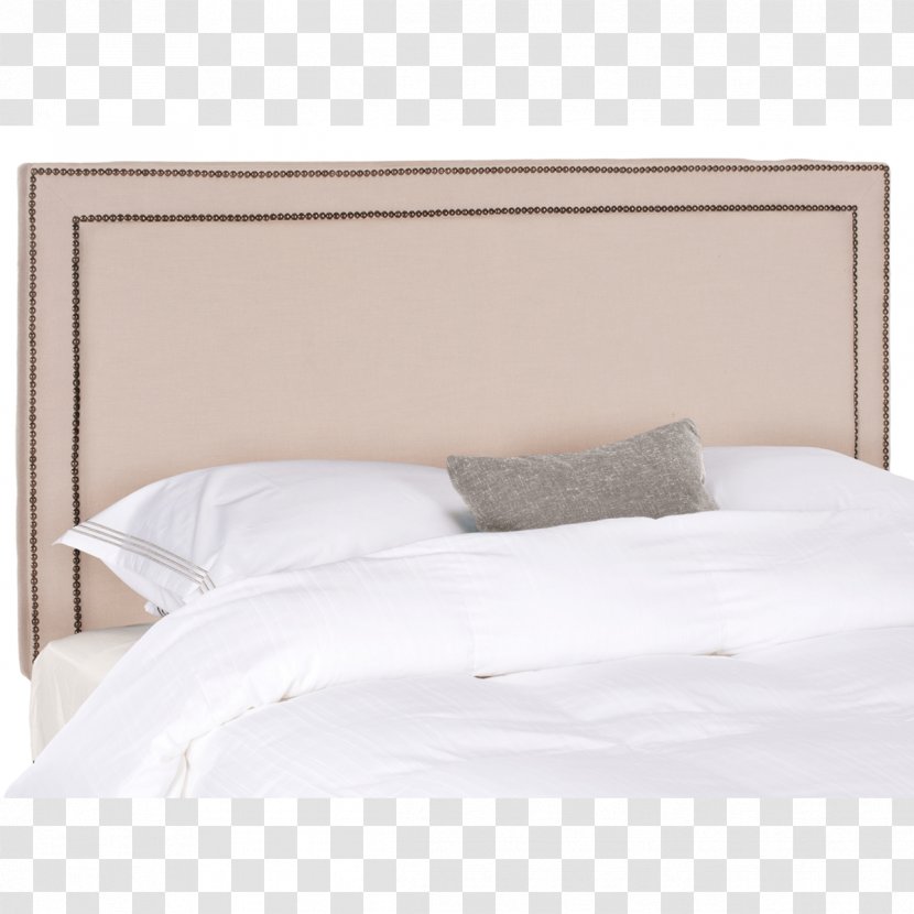 Bed Frame Headboard Mattress Furniture Transparent PNG