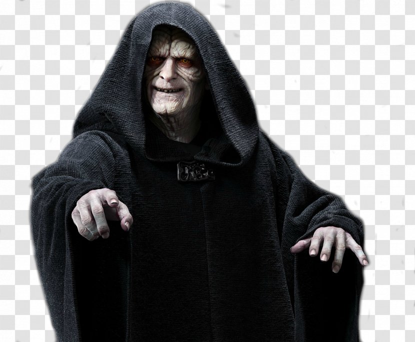 Star Wars Battlefront II Palpatine Anakin Skywalker Han Solo - Cloak - Darth Vader Transparent PNG