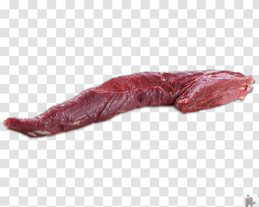 Bresaola Beef Cattle Tenderloin Game Meat - Tbone Steak Transparent PNG