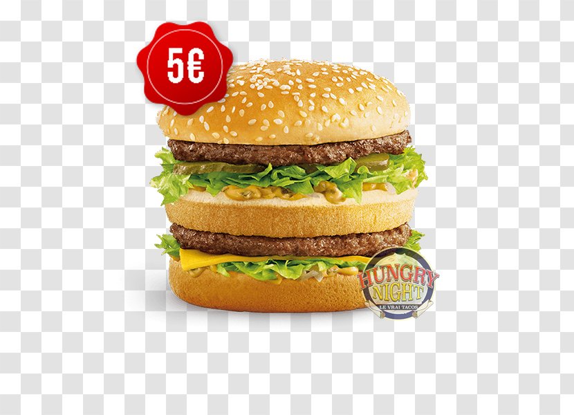 McDonald's Big Mac Quarter Pounder Hamburger Cheeseburger N' Tasty - Veggie Burger - Beefburger Transparent PNG