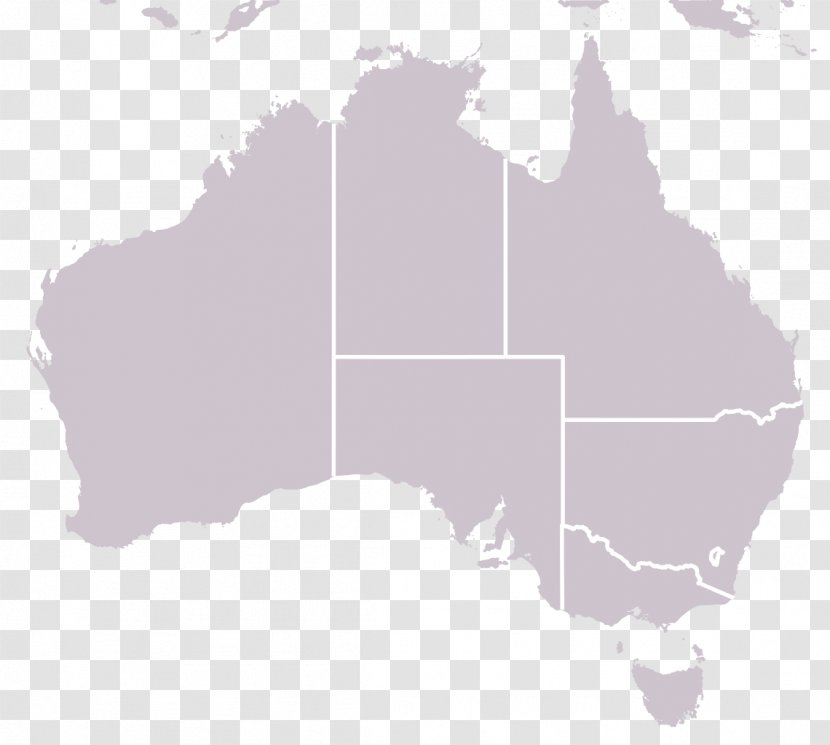 Australia Blank Map - Wikimedia Commons - Stretching Transparent PNG